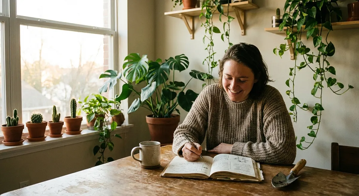 Happy Houseplants, Happy Home: A Practical Planner for Every Season